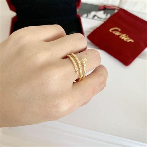 cartier nail ring replica amazon|cartier juste un clou small ring.